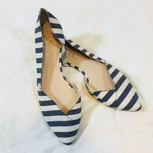 BCBG Paris stripes flats